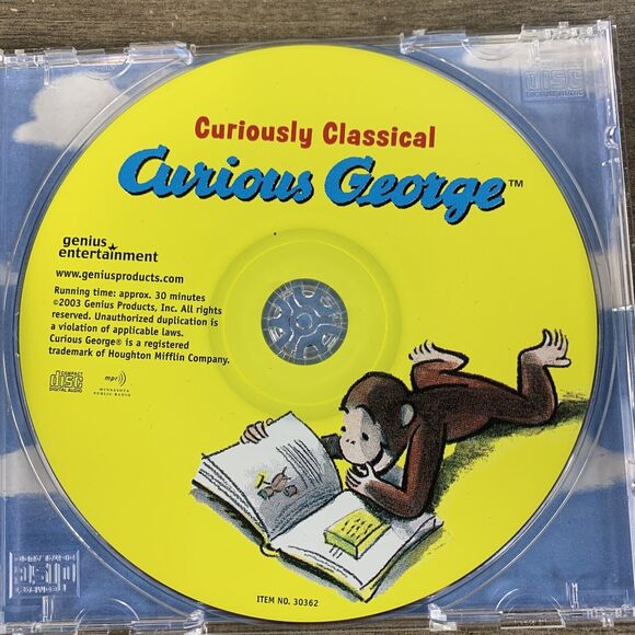 CD Curious George - Curiously Classical (CD, 2003, Genius Entertainment) - Picture 7 of 8